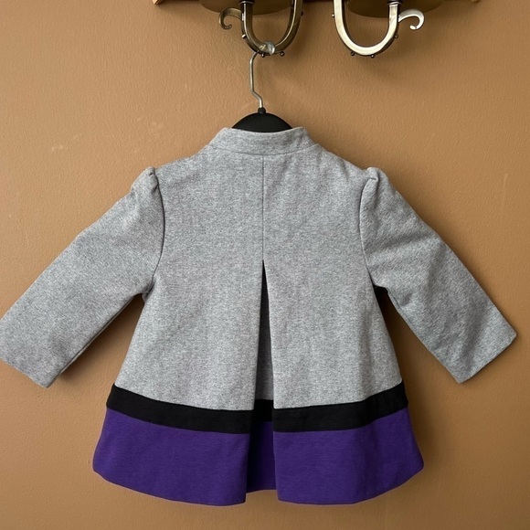 Janie and Jack Collection Pointe De Roma Pea Coat Size 12-24 Months - Picture 3 of 6